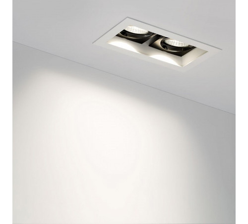 Встраиваемый светильник Arlight CL-KARDAN-S180x102-2x9W Warm 024127 Встраиваемый светильник Arlight CL-KARDAN-S180x102-2x9W Warm 024127
