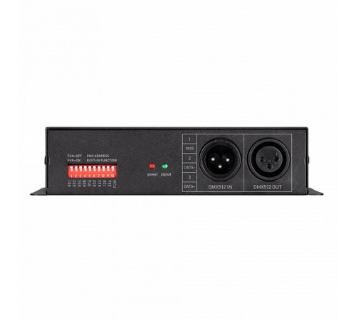 Декодер Arlight ARL-7022-DMX (12-24V, 3x8A, DMX512, XLR3) 027144 Декодер Arlight ARL-7022-DMX (12-24V, 3x8A, DMX512, XLR3) 027144