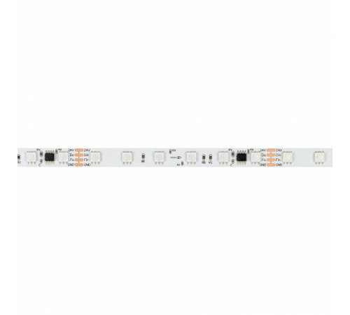 Светодиодная лента Arlight SPI-B60-10mm 24V RGB-PX6-BPT (12 W/m, IP20, 5060, 5m) 039180