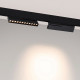 Трековый магнитный светильник Arlight MAG-ORIENT-DOTS-FOLD-S230-12W Day4000-MIX (BK, 30 deg, 48V, DALI) 041864