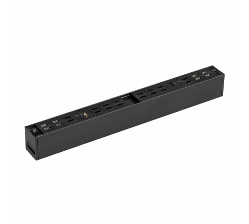 Трековый магнитный светильник Arlight MAG-FLAT-25-L200-6W Warm3000 (BK, 100 deg, 24V, DALI) 046332 Трековый магнитный светильник Arlight MAG-FLAT-25-L200-6W Warm3000 (BK, 100 deg, 24V, DALI) 046332