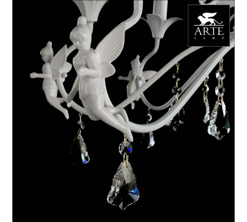 Подвесная люстра Arte Lamp Angelina A5349LM-8WH