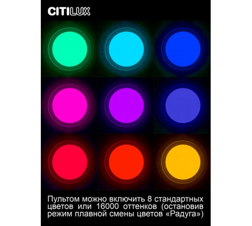 Потолочная люстра Citilux Спутник CL734900G