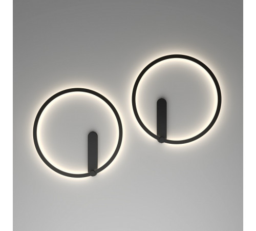 Настенный светильник Denkirs Round DK5035-BK Настенный светильник Denkirs Round DK5035-BK