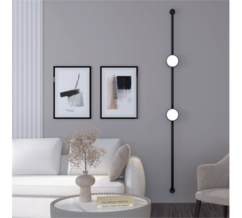 Трековый однофазный светильник Denkirs Belty flow DK5566-BK