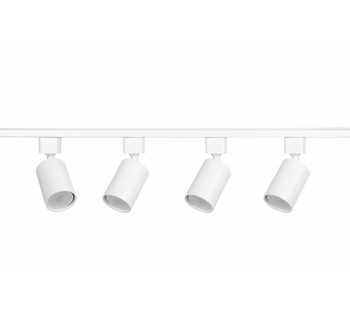 Трековый однофазный светильник (4 шт.) Эра TR70-SET4-GU10-WH Б0063933