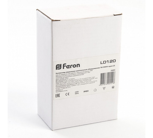 Контроллер Feron 100м 2W для дюралайта LEDR2W (шнур 0,7м) 26085 Контроллер Feron 100м 2W для дюралайта LEDR2W (шнур 0,7м) 26085