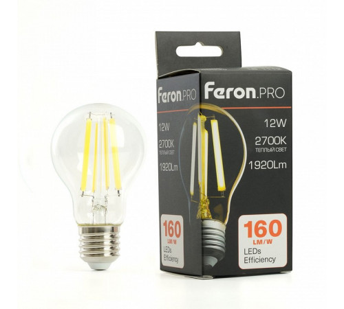 Светодиодная лампа Feron LB-1112 E27 12W 2700K 48895