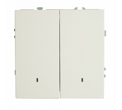 Выключатель двухклавишный c индикатором Stekker RSW10-5102-01 Эмили 49864 Выключатель двухклавишный c индикатором Stekker RSW10-5102-01 Эмили 49864