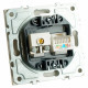 Розетка TV + компьютерная RJ-45 Stekker RST00-5106-01 Эмили 49872