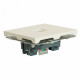 Розетка компьютерная 1-местная RJ-45 Stekker RST00-5117-01 Эмили 49873