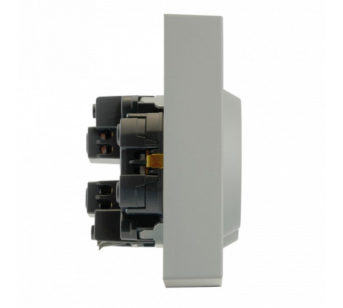 Розетка 2-местная с защитной шторкой Stekker Эмили RST16-5114-10 49960