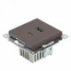 Розетка 2-местная USB + type C Stekker Катрин GLS10-7116-04 50057