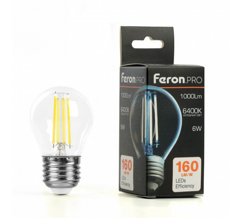 Светодиодная лампа Feron LB-1706 E27 6W 6400К 51252 Светодиодная лампа Feron LB-1706 E27 6W 6400К 51252