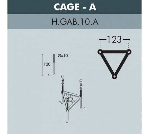 Уличный светильник Fumagalli Aloe R/Rut E26.163.000.WYF1R