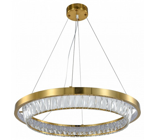 Подвесная люстра Indigo Riva 12045/1P Brass V000102L