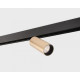 Трековый магнитный светильник Italline Atom IT012-5026 gold 3000K