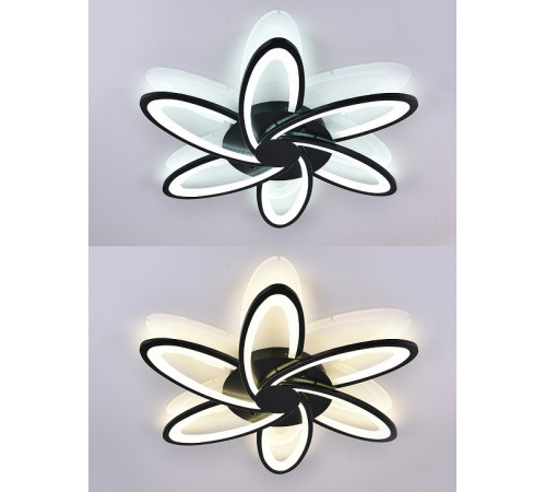 Потолочная люстра Natali Kovaltseva HIGH-TECH LED LAMPS 82008 BLACK Потолочная люстра Natali Kovaltseva HIGH-TECH LED LAMPS 82008 BLACK