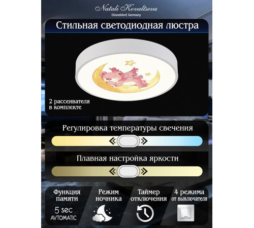 Потолочный светильник Natali Kovaltseva Kids INNOVATION STYLE 83122