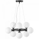 Подвесная люстра Lumina Deco Marsiada LDP 6033-9 BK