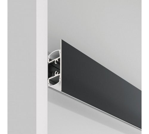 Алюминиевый профиль Maytoni Led strip ALM-1848-B-2M Алюминиевый профиль Maytoni Led strip ALM-1848-B-2M