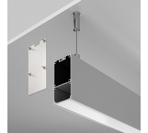 Алюминиевый профиль Maytoni Led strip ALM-3566-S-2M Алюминиевый профиль Maytoni Led strip ALM-3566-S-2M