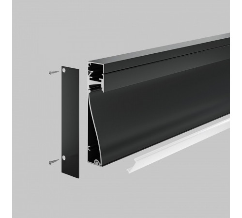 Алюминиевый профиль Maytoni Led strip ALM-8018-B-2M Алюминиевый профиль Maytoni Led strip ALM-8018-B-2M