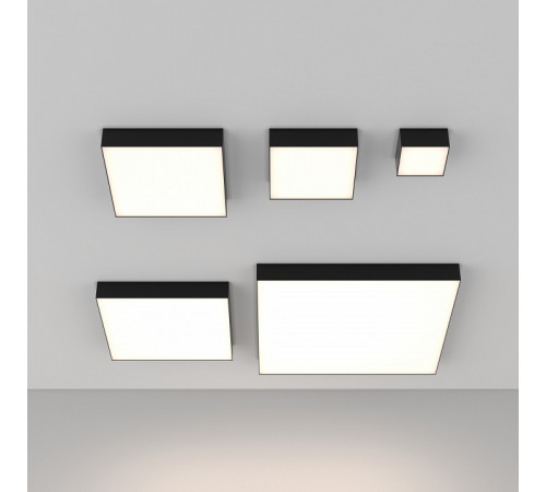 Потолочный светильник Maytoni Zon C032CL-12W4K-SQ-B Потолочный светильник Maytoni Zon C032CL-12W4K-SQ-B