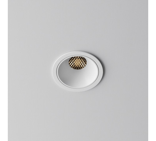 Встраиваемый светильник Maytoni Alfa LED DL043-01-10W3K-RD-W-1