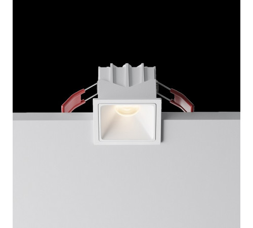 Встраиваемый светильник Maytoni Alfa led DL043-01-10W3K-SQ-W-1 Встраиваемый светильник Maytoni Alfa led DL043-01-10W3K-SQ-W-1
