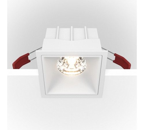 Встраиваемый светильник Maytoni Technical Alfa LED DL043-01-15W3K-D-SQ-W