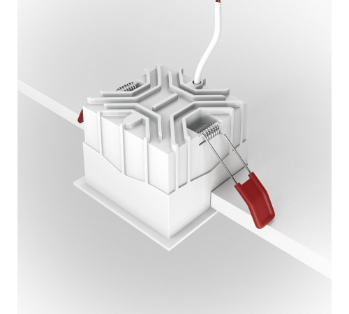 Встраиваемый светильник Maytoni Technical Alfa LED DL043-01-15W4K-D-SQ-WB