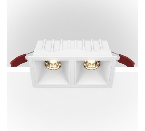 Встраиваемый светильник Maytoni Technical Alfa LED DL043-02-10W3K-D-SQ-W