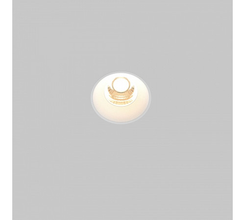 Встраиваемый светильник Maytoni Round DL058-7W3K-TRS-W Встраиваемый светильник Maytoni Round DL058-7W3K-TRS-W