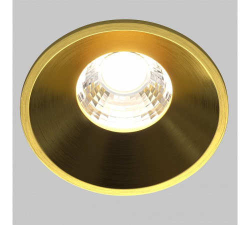 Встраиваемый светильник Maytoni Round DL058-7W4K-TRS-BS Встраиваемый светильник Maytoni Round DL058-7W4K-TRS-BS