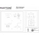 Встраиваемый светильник Maytoni Technical Stark DL083-01-GU10-SQ-B