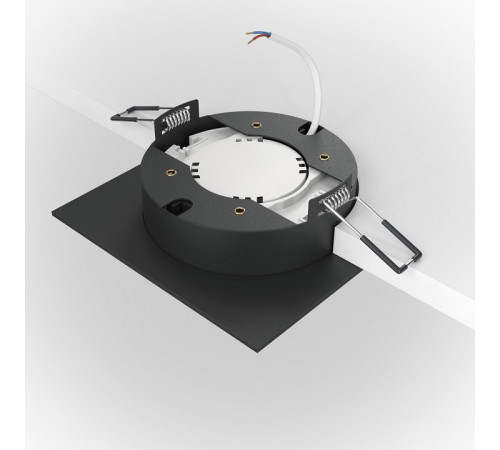 Встраиваемый светильник Maytoni Technical Hoop DL086-GX53-SQ-BG