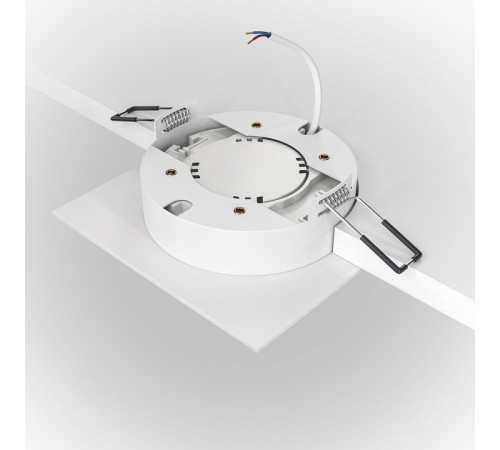 Встраиваемый светильник Maytoni Technical Hoop DL086-GX53-SQ-WS Встраиваемый светильник Maytoni Technical Hoop DL086-GX53-SQ-WS