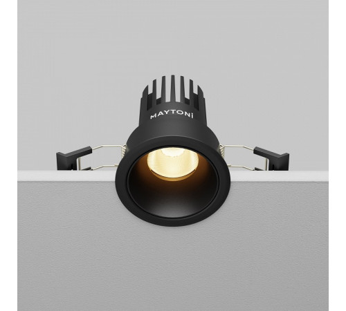 Встраиваемый светильник Maytoni Dip DL115-10W-2.7K-B
