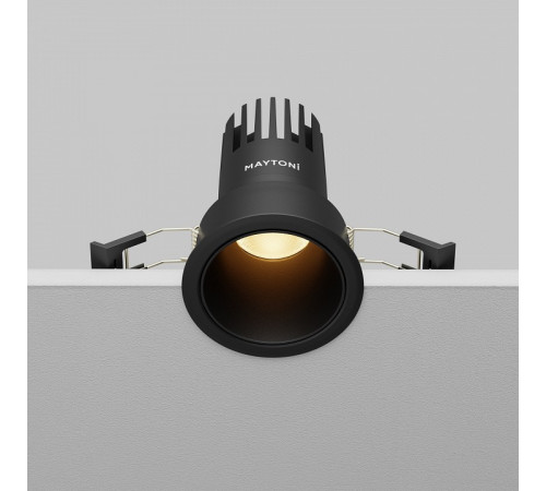 Встраиваемый светильник Maytoni Dip DL116-10W-2.7K-B