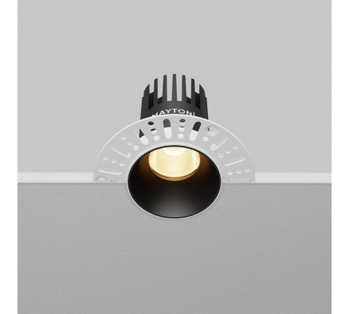 Встраиваемый светильник Maytoni Dip DL119-10W-2.7K-TRS-B