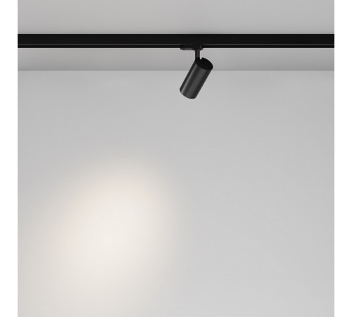 Трековый трехфазный светильник Maytoni Technical Three phase track system Trinity Focus Led TR197-3-12WCCT-M-B Трековый трехфазный светильник Maytoni Technical Three phase track system Trinity Focus Led TR197-3-12WCCT-M-B
