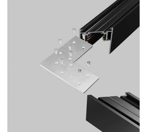 Соединитель угловой для шинопровода Maytoni Accessories for tracks Gravity TRA010CL-21