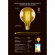 Лампа накаливания (UL-00000480) Uniel E27 60W золотистый IL-V-G125-60/GOLDEN/E27 VW01
