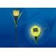 Светильник на солнечных батареях (UL-00004277) Uniel Promo USL-C-452/PT305 Yellow Tulip