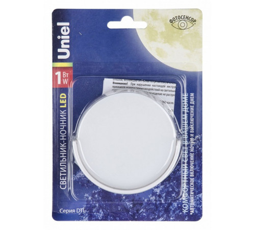 Светильник-ночник Uniel DTL-316 Круг/White/Sensor UL-00007053 Светильник-ночник Uniel DTL-316 Круг/White/Sensor UL-00007053