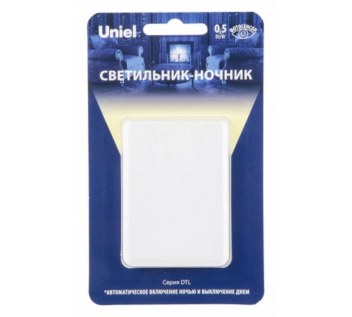 Светильник-ночник Uniel DTL-320 Прямоугольник/White/Sensor UL-00007221 Светильник-ночник Uniel DTL-320 Прямоугольник/White/Sensor UL-00007221