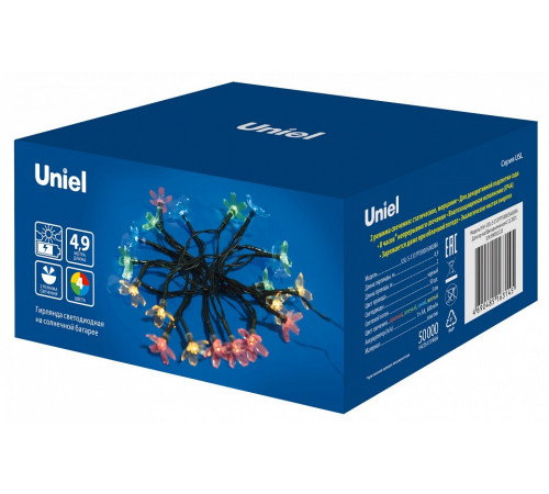 Садовая гирлянда на солнечной батарее Uniel USL-S-137/PT5000 SAKURA UL-00009376