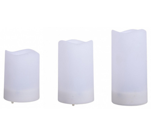 Садовый светильник на солнечной батарее Uniel USL-S-816/PT150 CANDLE SET3 UL-00009381