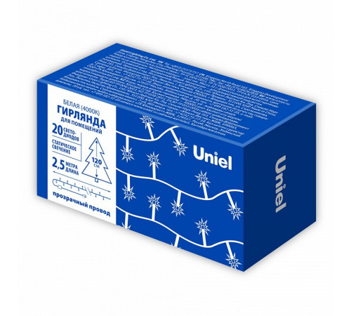 Гирлянда Uniel ULD-S0250-020/STA WHITE IP20 UL-00009935